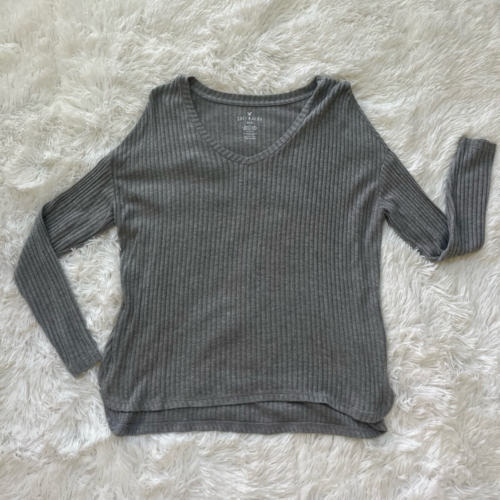 American Eagle soft and sexy rib shirt